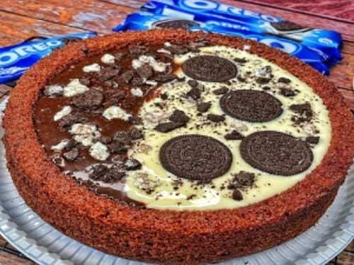 Bolo Piscina de Oreo